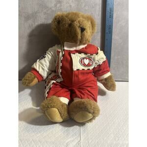 Fully Jointed Vermont‎ Teddy Bear Company Heart Racer Collectible Love